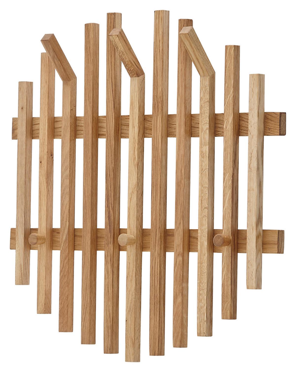 PANEL DO PRZEDPOKOJU BANTRY W60 - kolor naturalny, Basics, drewno (58/60/11cm)