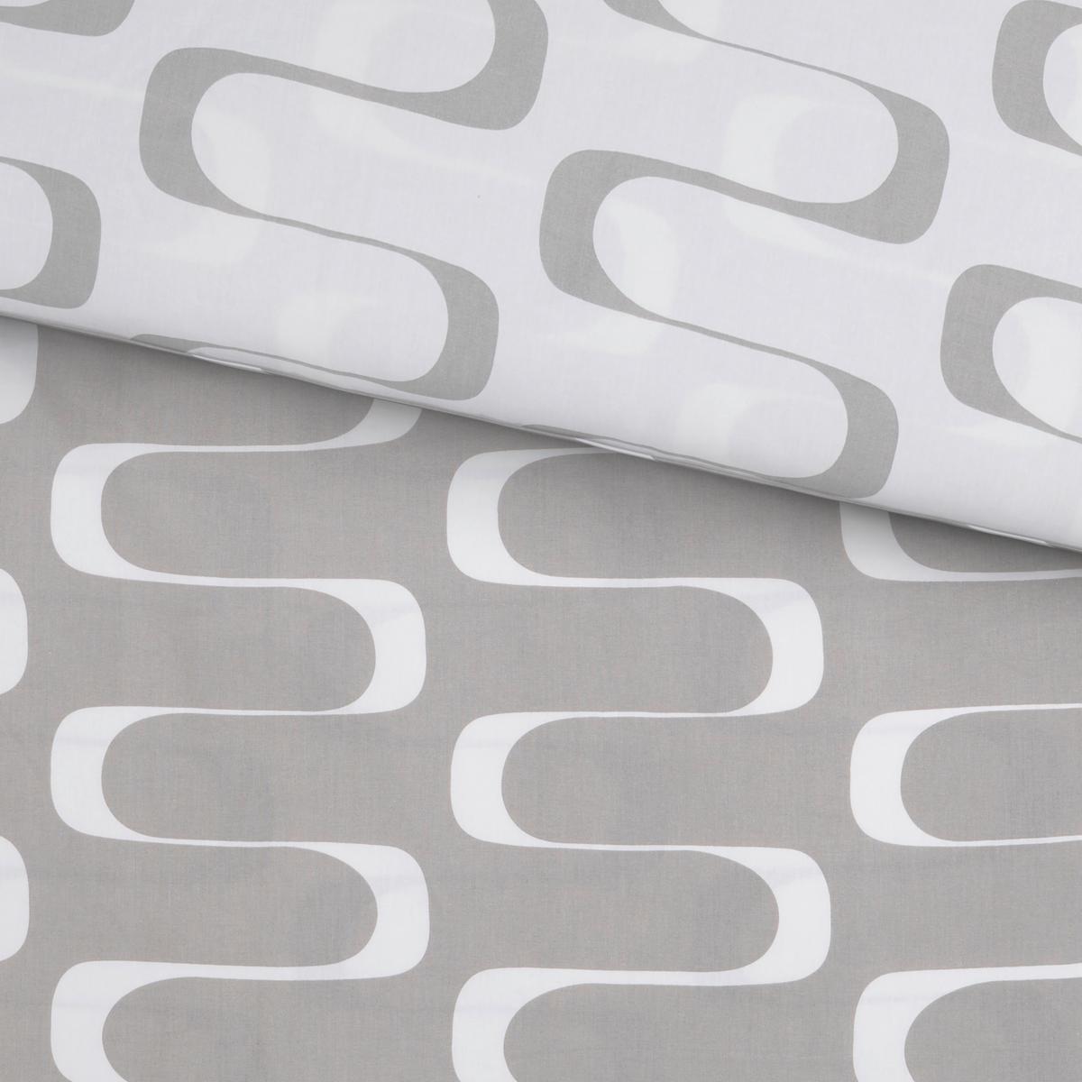 Bettwäsche Tina Wende Grau ca. 140x200cm - Grau, LIFESTYLE, Textil (140/200cm) - Mömax