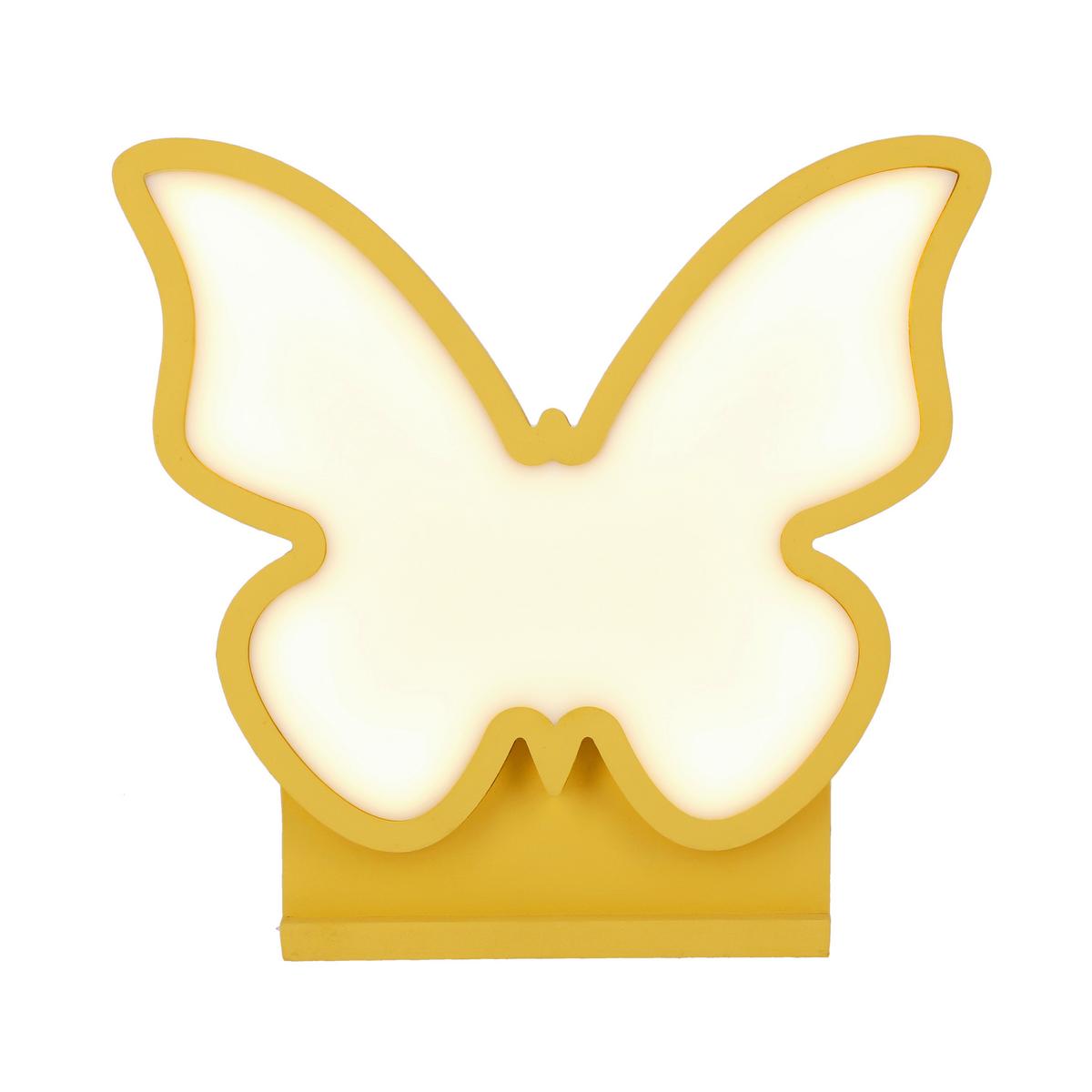Dječja Stolna Svjetiljka Butterfly - zlatne boje, Basics, drvni materijal/plastika (28.5/5/26.5cm)