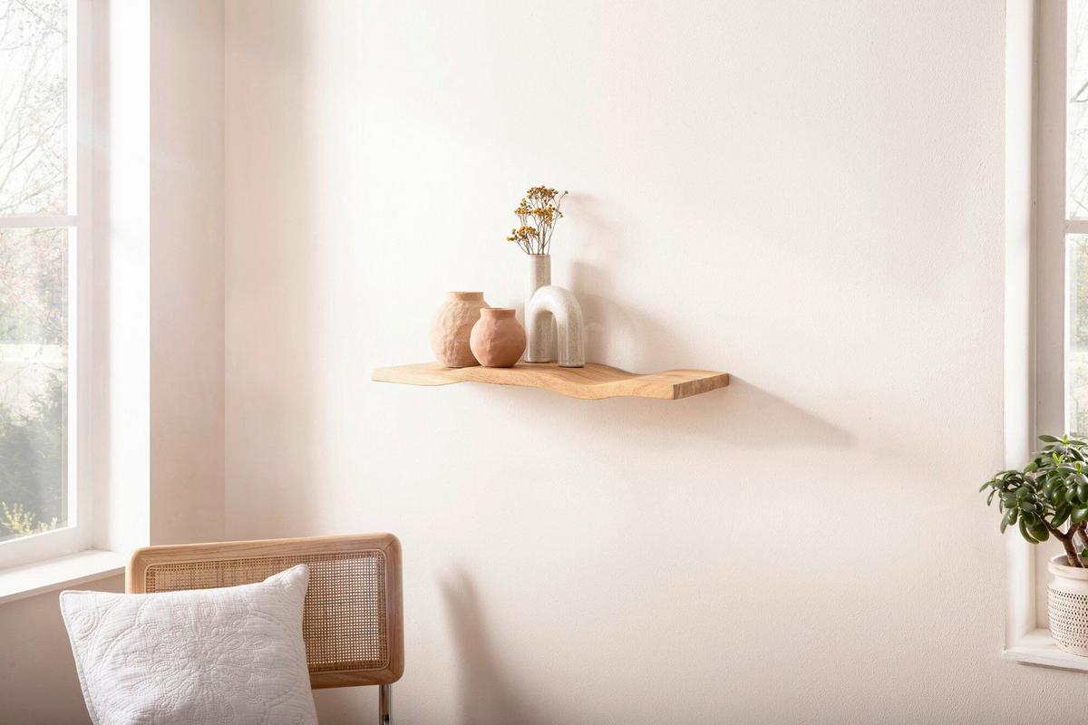 Wandboard Wl7.395 - Akaziefarben, Design, Holz (40/5/20cm) - Livetastic