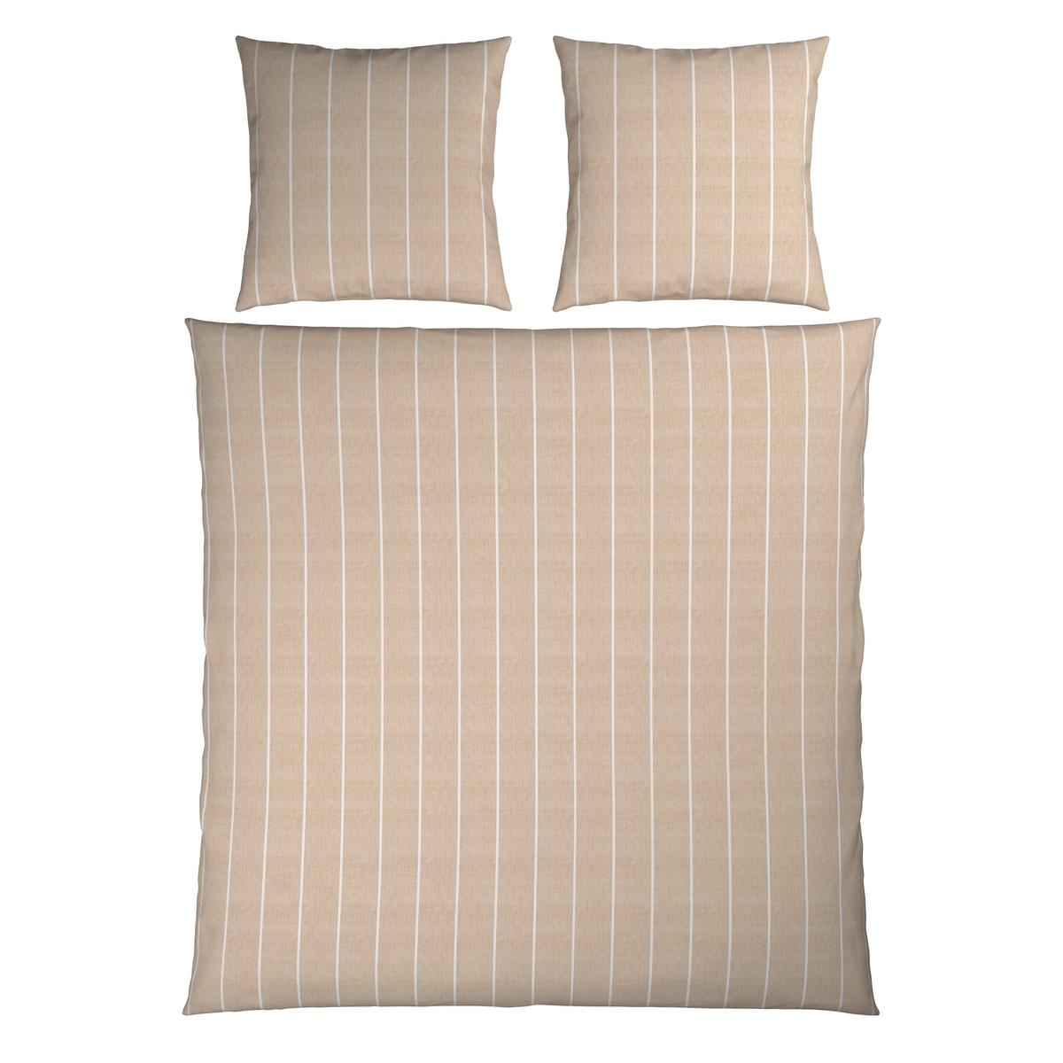 Bettwäsche Tyline XXL Beige ca. 200x200cm - Beige, Textil (200/200cm) - Mömax