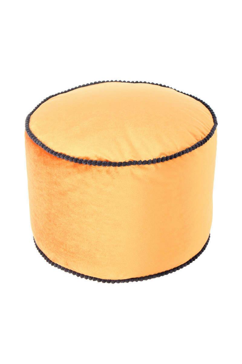 POUF Pouf Taj Mahal DxH 47x32 cm - Bronzefarben, Basics, Textil (47/32/47cm) - Kayoom