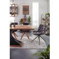 Weinregal Naturfarben - Naturfarben, LIFESTYLE, Holz/Metall (49/70/12,5cm) - Premium Living