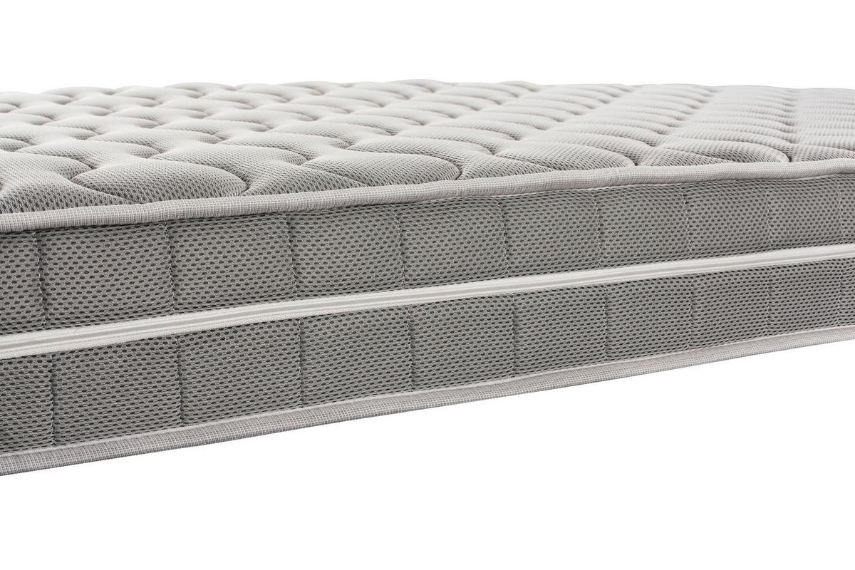 Viscomatratze Visko Plus H2/3 ca. 100x200cm - Hellgrau, Basics, Textil (100/200cm) - P & B