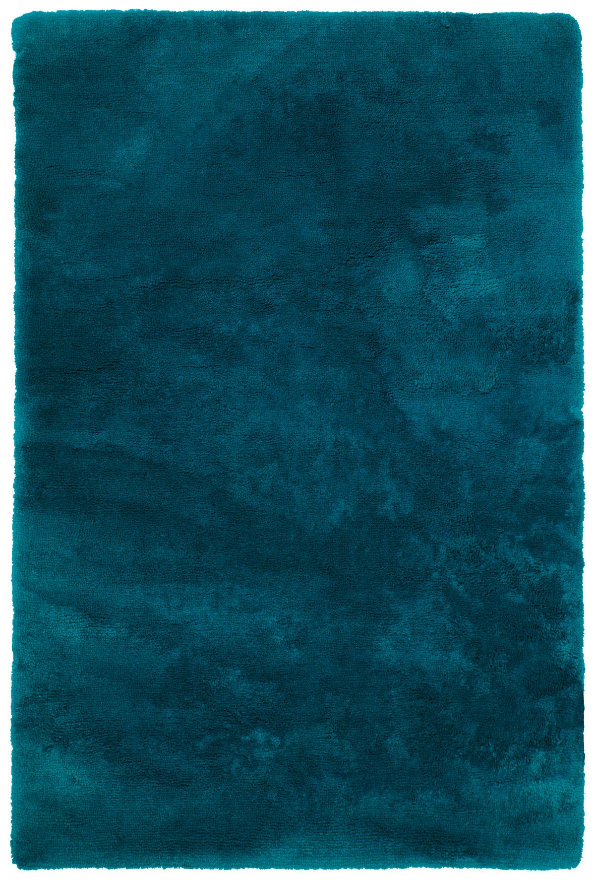 Hochflorteppich my Curacao Petrol ca. 200x290cm - Petrol, KONVENTIONELL, Textil (200/290cm) - Obsession