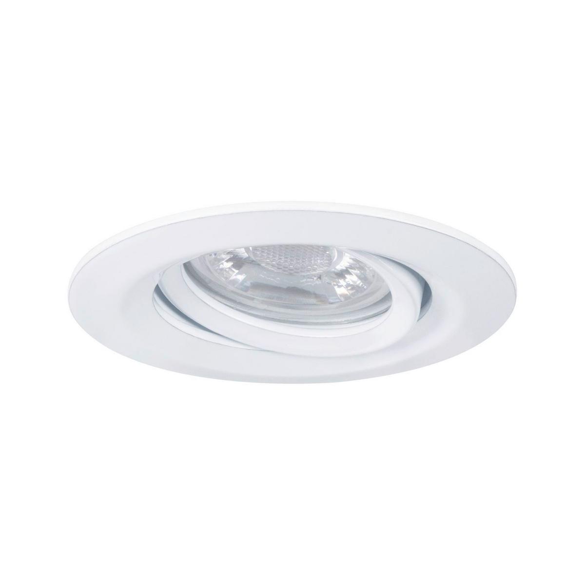 Deckenleuchte Nova mini in Weiß/Alufarben max. 4,2 W - Design (6,6cm) - Paulmann