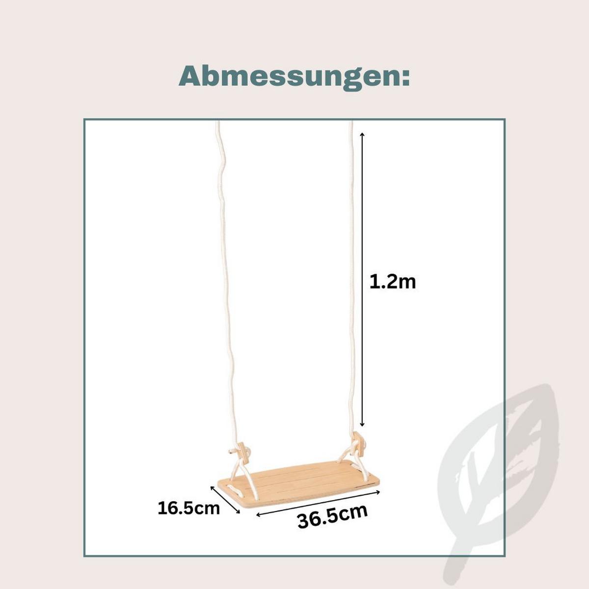 Gugalnica Cliff, Pravi Les - barve breze, Basics, les (36,5/120/16,5cm)