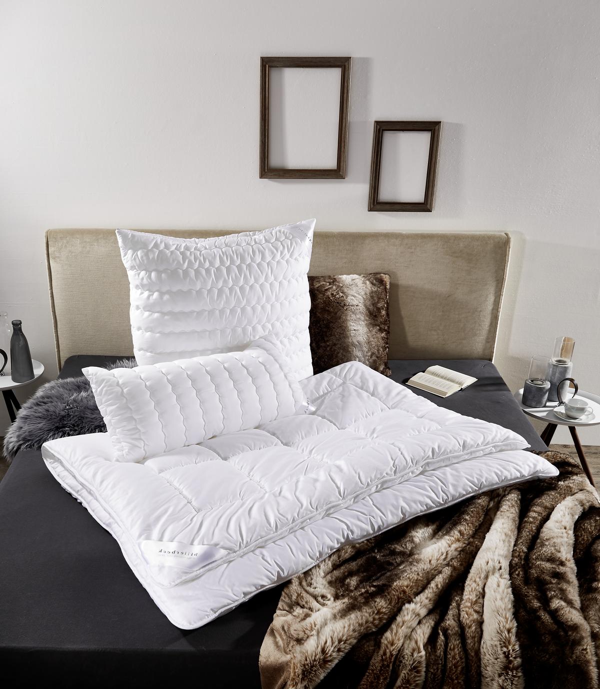 KOŁDRA ZIMOWA ANTIGUA DUO - biały, Basics, tkanina (135/200cm) - Billerbeck