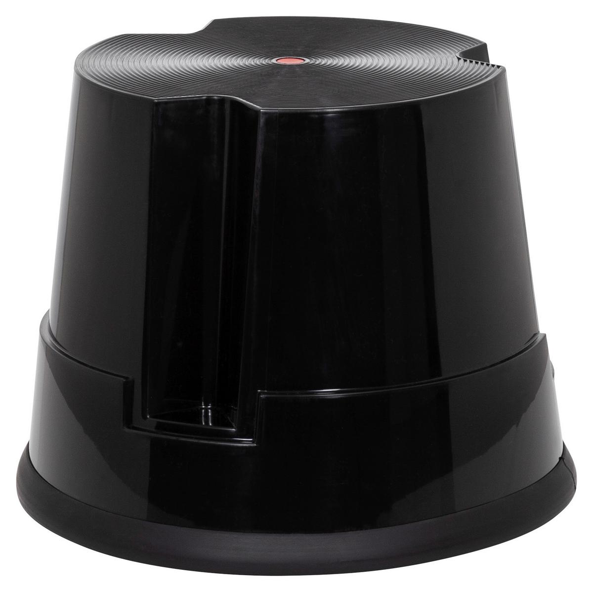 Pručka Tio-s, Črna - črna, Moderno, umetna masa (39/32/39cm) - MID.YOU