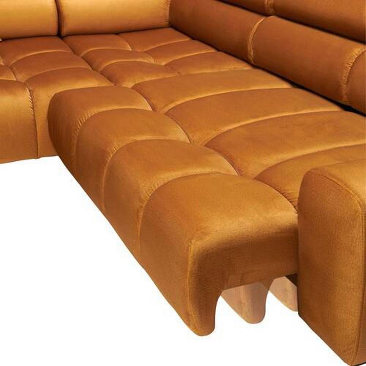 Coltar IMPERIA -EXKLUSIV- - galben curry, Design, textil (270/177cm) - Modern Living