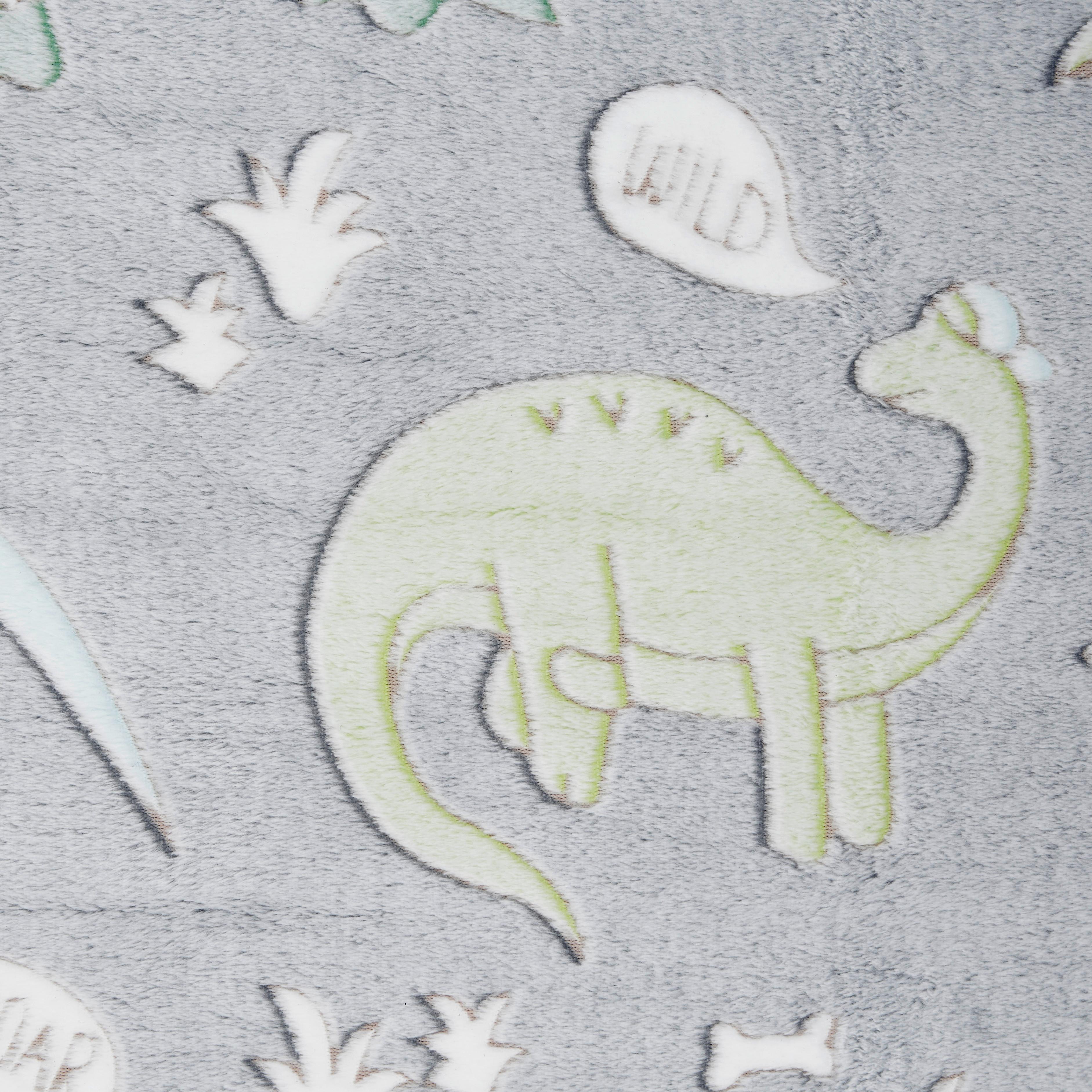 Kinderteppich Dino in Grau ca. 120x170cm - Grau, MODERN, Textil (120/170cm) - Modern Living