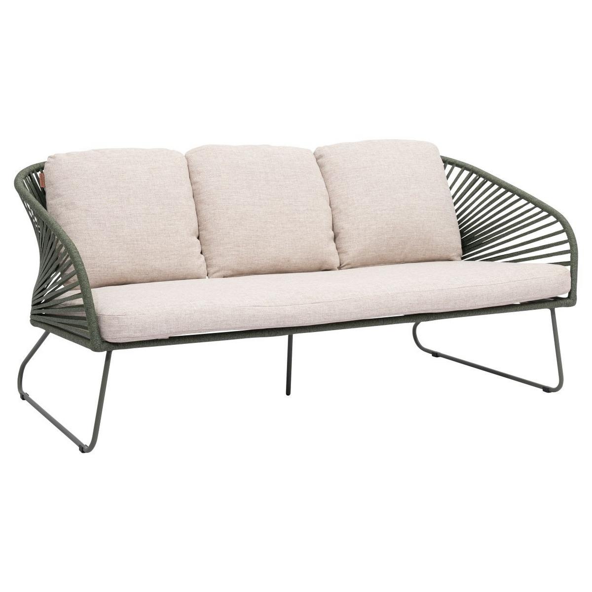 Vrtni Set Belano - zelena/bež-smeđa, Basics, metal (290,4/170/73,6cm)