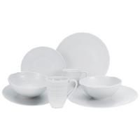 Porcelán Étkészlet Sofia White - fehér, Trend, kerámia - Creatable