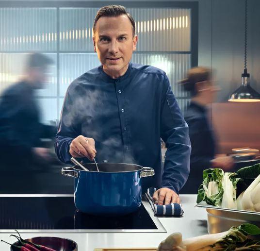 ZESTAW GARNKÓW 521375290 WMF - ciemnoniebieski, Basics, metal (30/33/60cm) - WMF