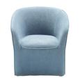 Fotelj Steffen - modra/siva, Moderno, leseni material/tekstil (72/77/72cm) - Modern Living