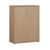 Ormar Za Cipele Alice Springs - siva/boje hrasta, Moderno, drvni materijal/plastika (74,5/99,1/34,9cm) - Modern Living