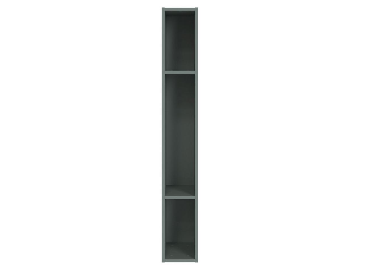 Polc Lugo - zöld, Modern, faalapú anyag (135/19,2/34,4cm) - Mömax