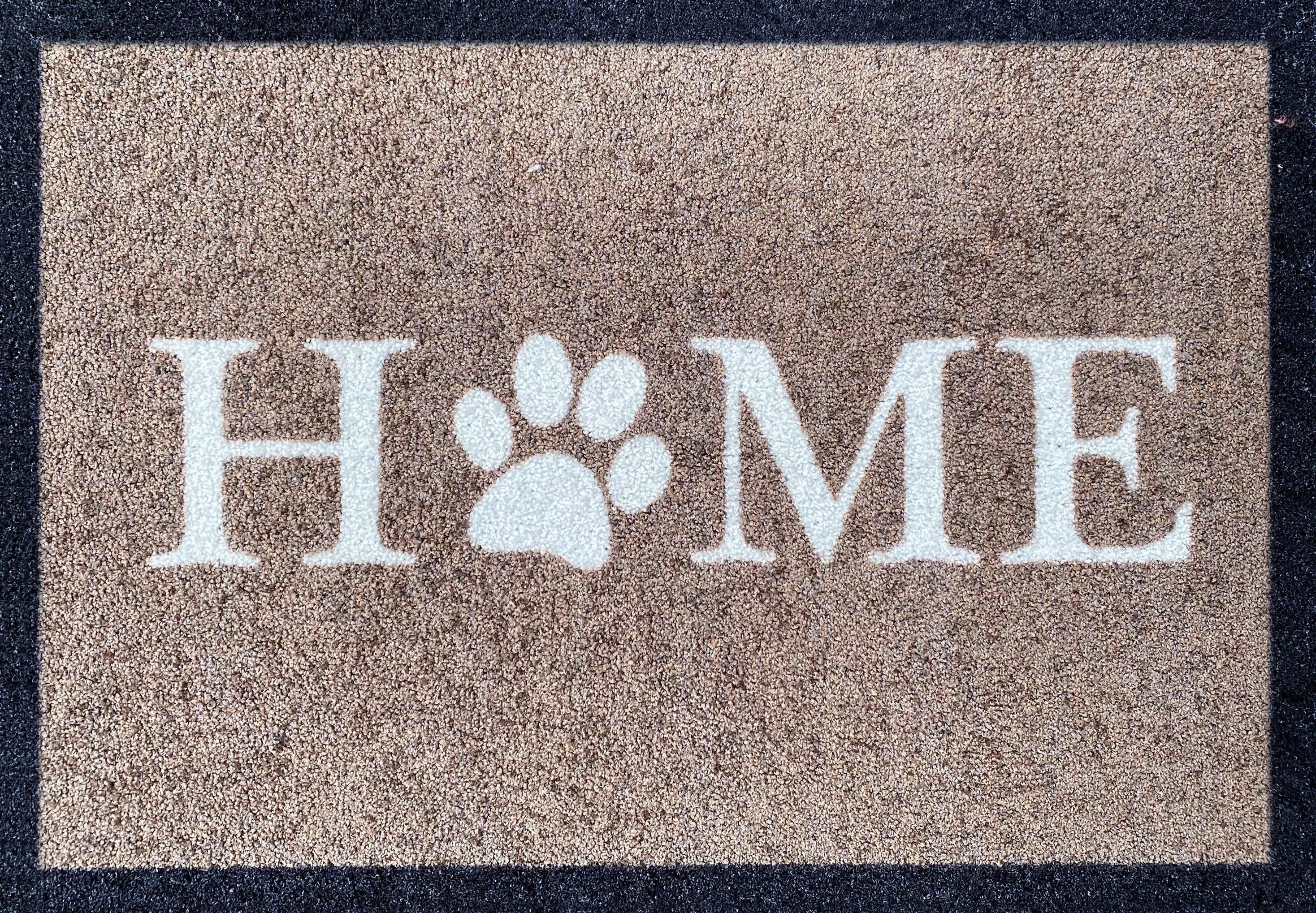 Lábtörlő Home 50/70cm - barna, műanyag (50/70/1cm)