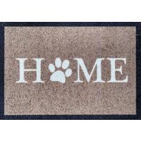 Lábtörlő Home 50/70cm - barna, műanyag (50/70/1cm)
