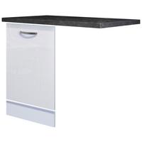 Letvica Pomivalnega Stroja Alba, Bela, Š. 60 Cm - bela/barve skrilavca, Moderno, leseni material (110/86/60cm) - FlexWell