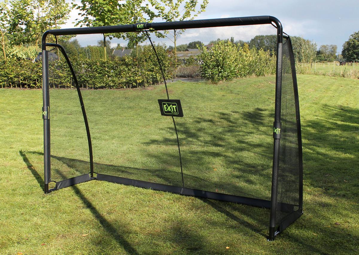 Fußballtor Exit Finta Schwarz - Schwarz, KONVENTIONELL, Kunststoff/Metall (300/200/200cm) - EXIT Toys