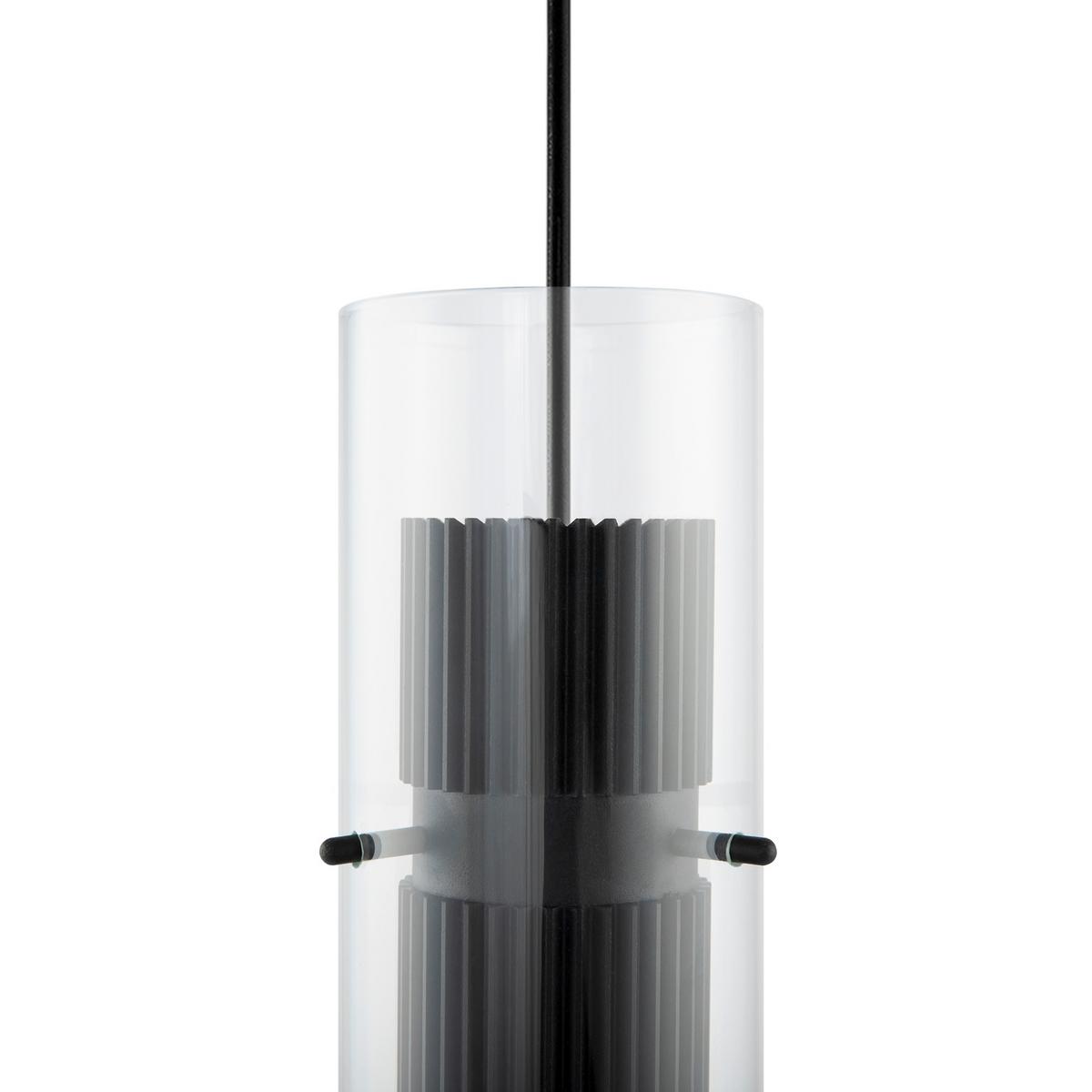 Pendelleuchte Dynamics Schwarz max. 50 Watt - Transparent/Schwarz, Trend, Glas/Metall (8/32cm) - MAYTONI