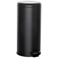 Koš Za Smeti Clean Step, 30 L, Črna - črna, Basics, kovina/umetna masa (30/63,5/30cm) - MID.YOU