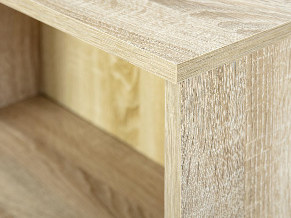 Standregal "Parini" , eiche - Sonoma Eiche, Basics, Holzwerkstoff/Kunststoff (60/180/30cm) - MID.YOU