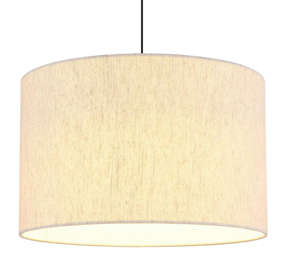 LAMPA WISZĄCA LED 31540108 THEA - czarny chrom/kremowy, Basics, tworzywo sztuczne/metal (35/180cm) - Globo