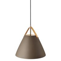 LAMPA WISZĄCA STRAP PELA 27 / JAPANDI - brązowy, Design, metal (27/27cm) - Nordlux