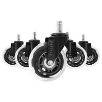 Kolesce Za Vrtljivi Stol Spm1.949 - črna, Basics, umetna masa (7,5cm) - MID.YOU