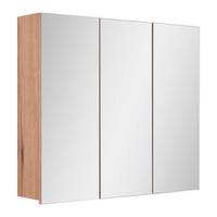Omara Z Ogledalom Purebliss, Barva Hrasta - barve hrasta, Moderno, leseni material (90/80/20cm) - Mömax