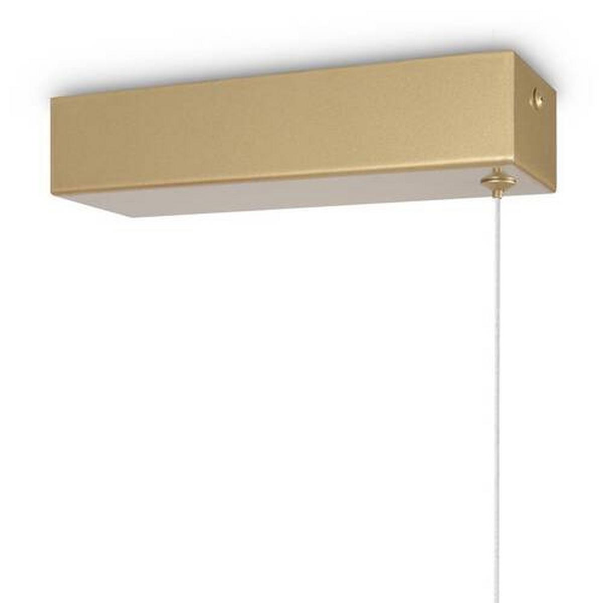 PENDELLEUCHTE HALO - Messingfarben, Trend, Metall (150/6/1,5cm) - MAYTONI