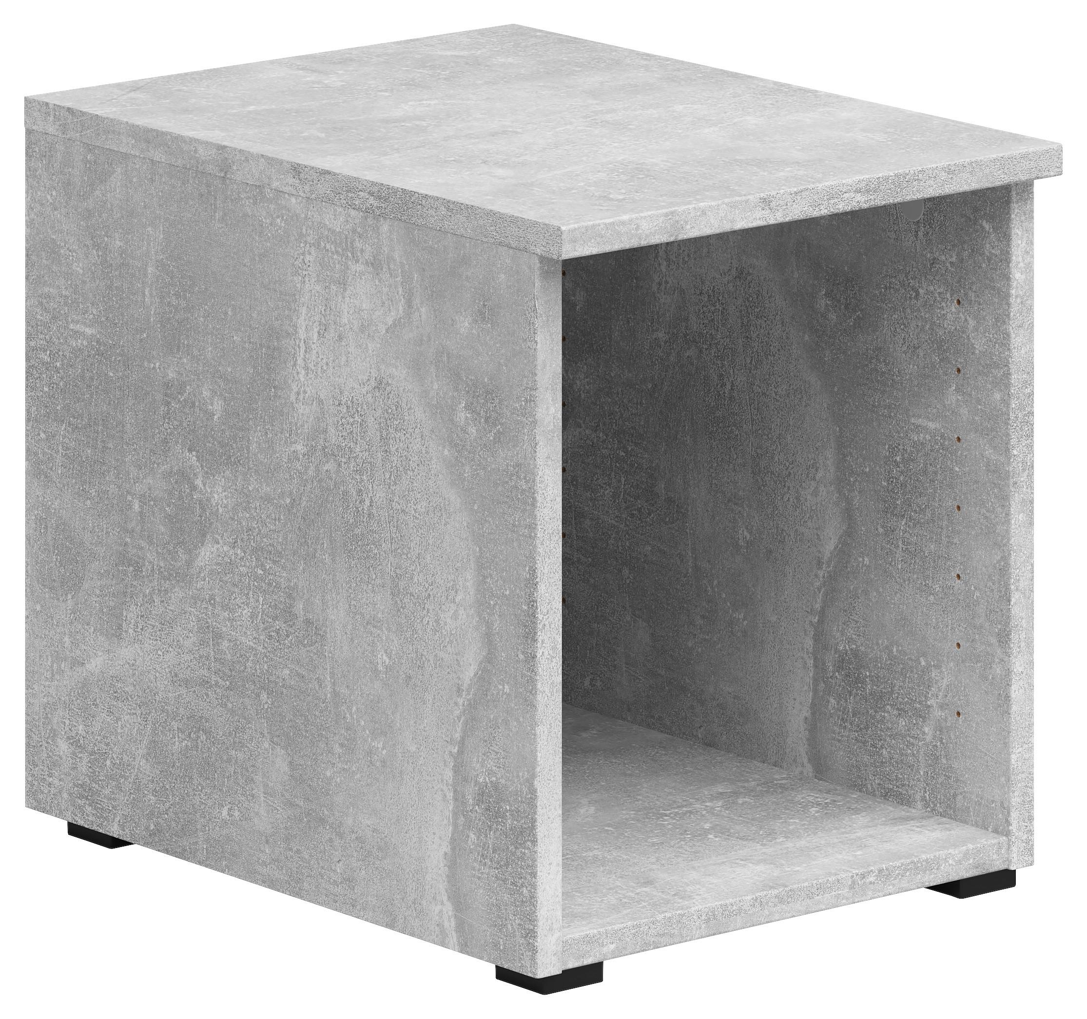 Regalaufsatz Multistauraum Grau - Grau, Modern, Holzwerkstoff (30/35/40cm)