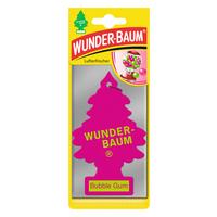 Autóillatosító Wunderbaum Bubble Gum - pink, papír (7/19/0.3cm)