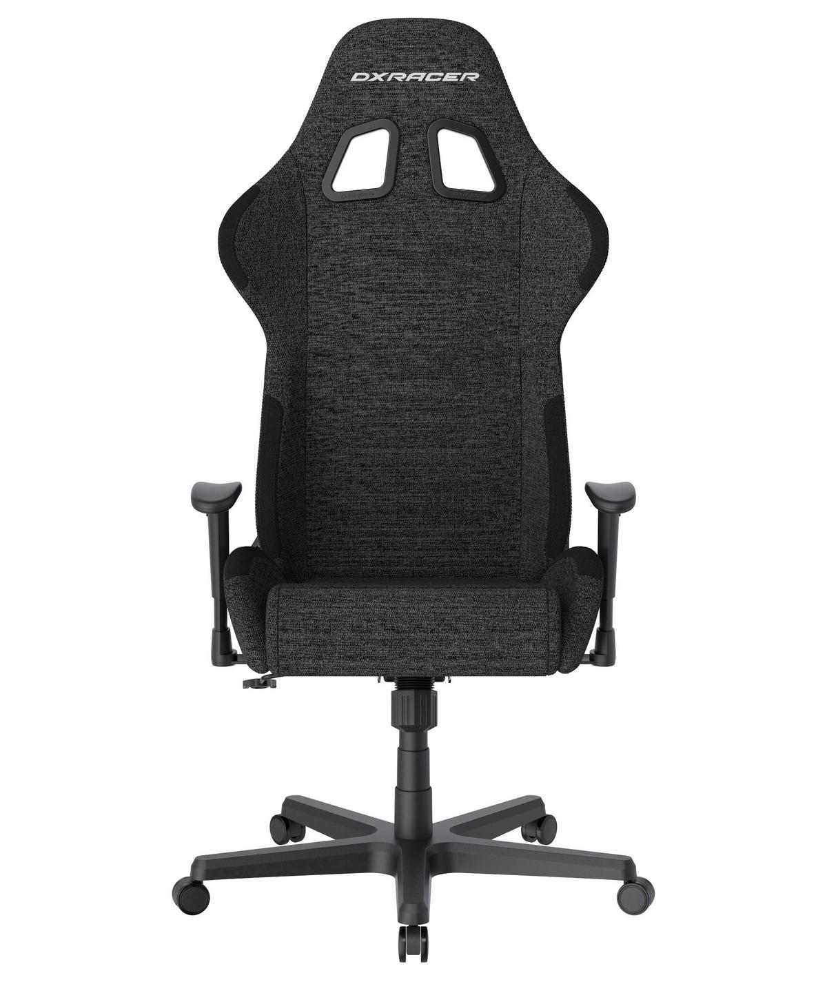 Gamingstuhl Formula Schwarz - Schwarz, KONVENTIONELL, Kunststoff/Textil (70/129/70cm) - Dxracer