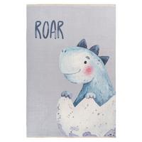 KINDERTEPPICH MY GRETA - Weiss/Pastellblau, Trend, Textil (115/170cm) - Ben'n'jen