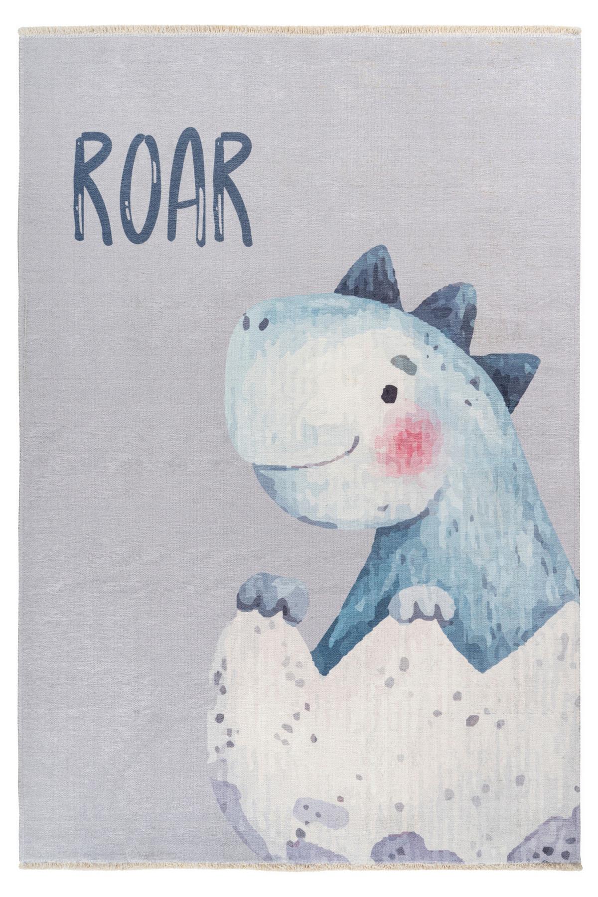 KINDERTEPPICH MY GRETA - Weiss/Pastellblau, Trend, Textil (115/170cm) - Ben'n'jen