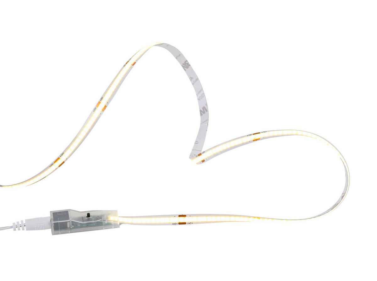 Bandă cu LED Hoch - alb, Modern, plastic (500cm) - Mömax