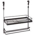 Suport Rolă De Bucătărie Chester - negru, metal (29,2/34,7/14,2cm) - Premium Living Suport Rolă De Bucătărie Chester - negru, metal (29,2/34,7/14,2cm) - Premium Living