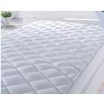 Posteljni Nadvložek Ella -ext- - bela, tekstil (95/195cm) - Premium Living Posteljni Nadvložek Ella -ext- - bela, tekstil (95/195cm) - Premium Living