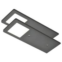 Unterbauleuchten-Set Schwarz max. 5 Watt - Schwarz, MODERN - HKT
