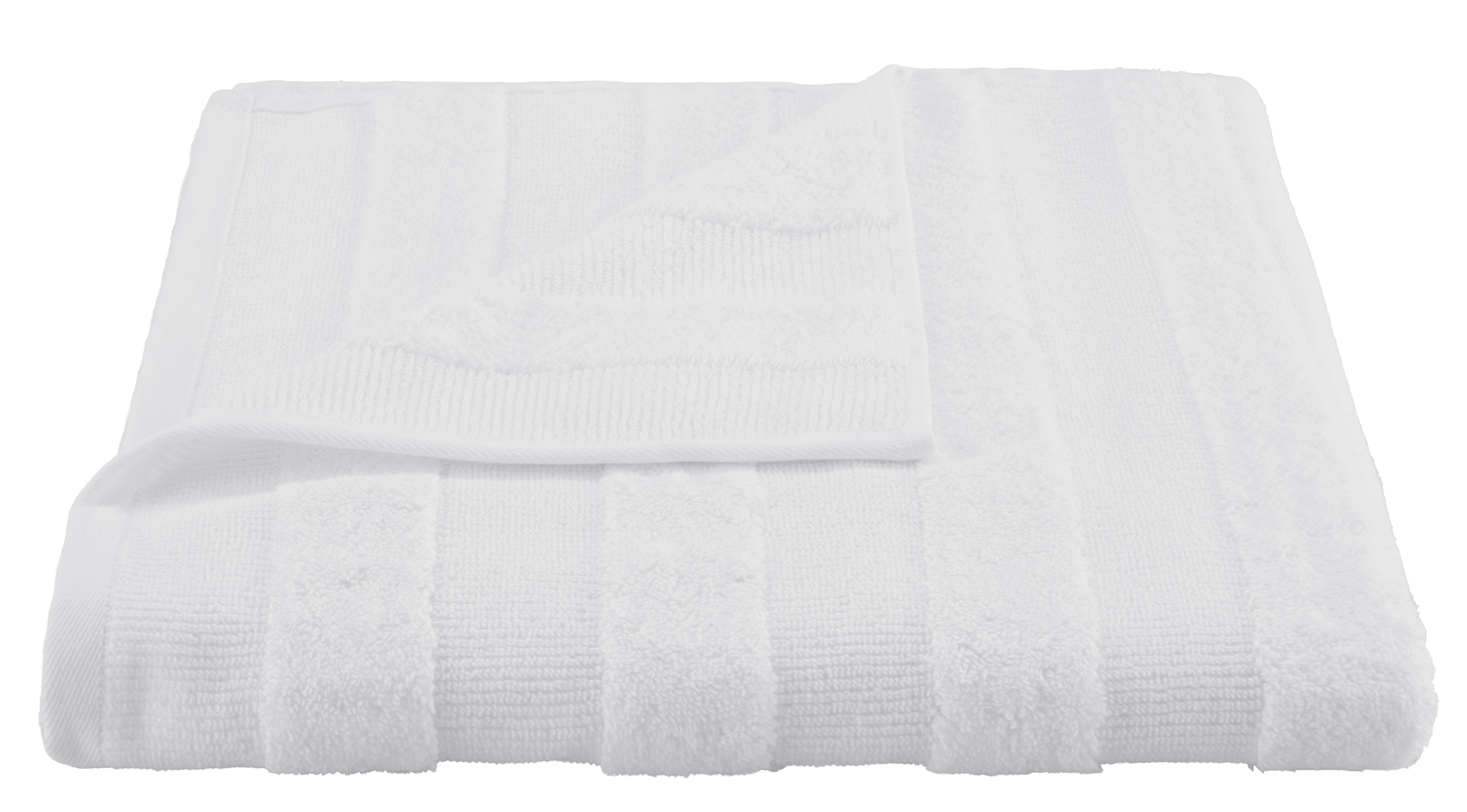 Duschtuch Chris in Weiß ca. 70x140cm - Weiß, Textil (70/140cm) - Premium Living