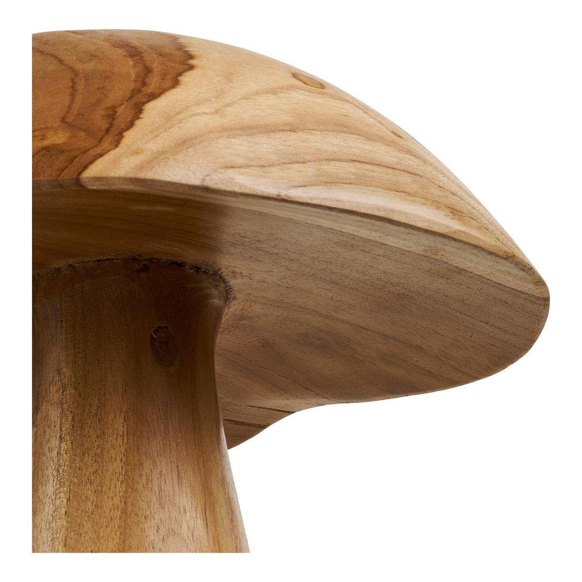 DEKOPILZ KODI DECORATION MUSHROOMS - Teakfarben, Basics, Holz