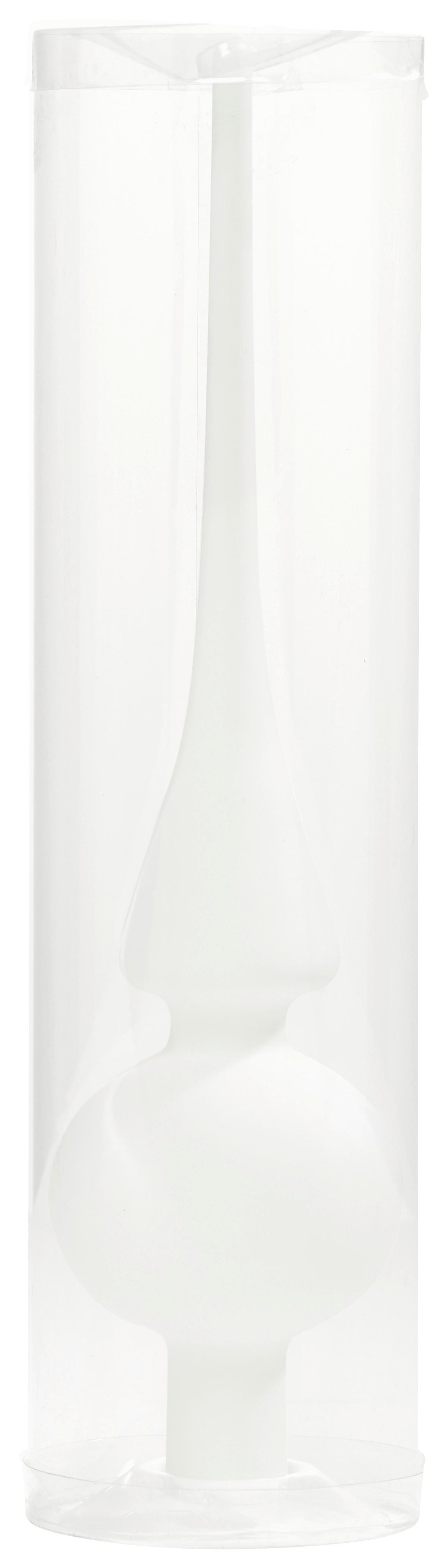Konica Za Božično Jelko Luna - zlate barve/rdeča, Basics, steklo (6,6/25,5cm) - Modern Living