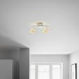 LED-Strahler Nanni, max. 4 Watt - Chromfarben, ROMANTIK / LANDHAUS, Kunststoff/Metall (34/18cm) - Premium Living LED-Strahler Nanni, max. 4 Watt - Chromfarben, ROMANTIK / LANDHAUS, Kunststoff/Metall (34/18cm) - Premium Living