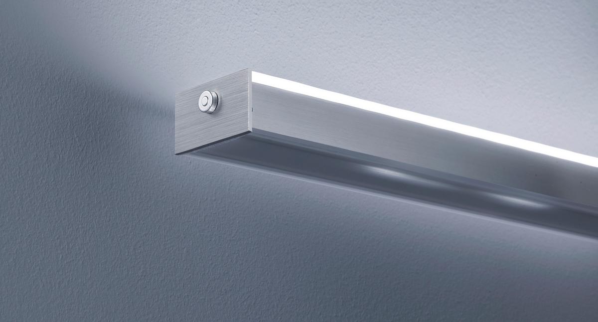 LAMPA WISZĄCA LED 60008 VITAN - kolor niklowy, Design, metal (150/7/90-150cm) - Fischer & Honsel