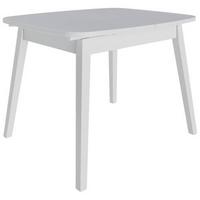 STÓŁ DO JADALNI CLAUDIA WEIß - biały, Modern, materiał drewnopochodny/drewno (110/90/76,5cm) - MID.YOU