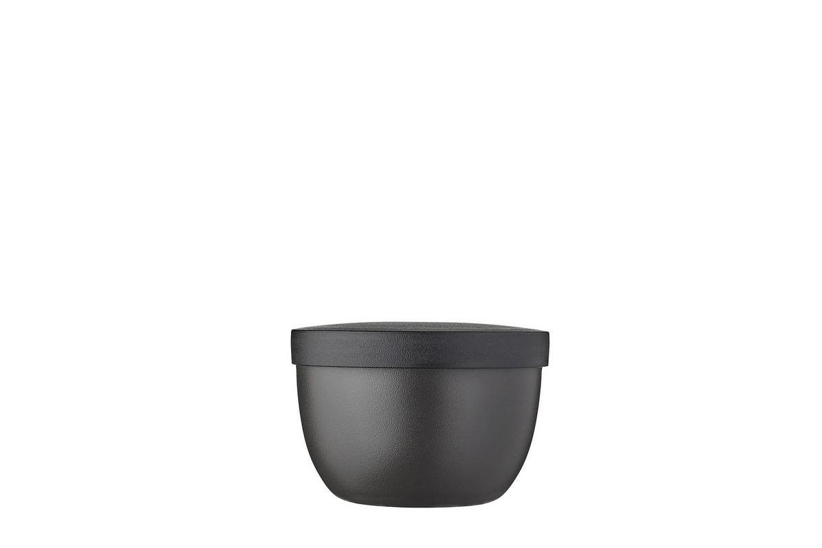 ZESTAW LUNCHOWY 107656041100 - czarny, Konventionell, tworzywo sztuczne (21,4/10,6/19,8cm) - Mepal