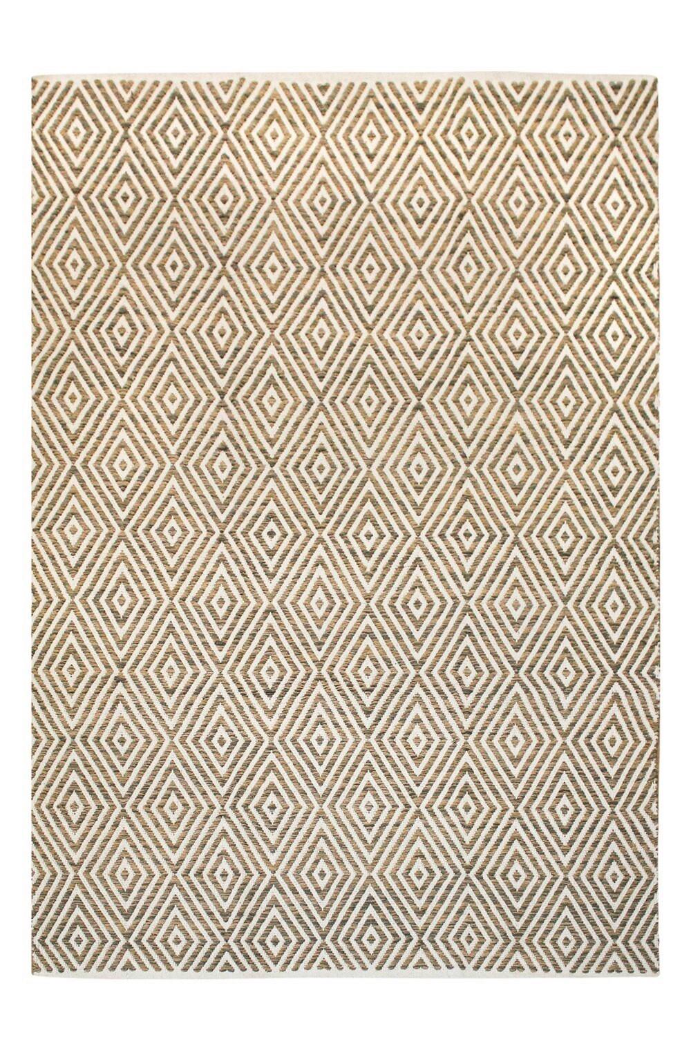 Flachwebeteppich Aperitif 310 - Beige/Braun, Konventionell, Textil (160/230cm) - Kayoom